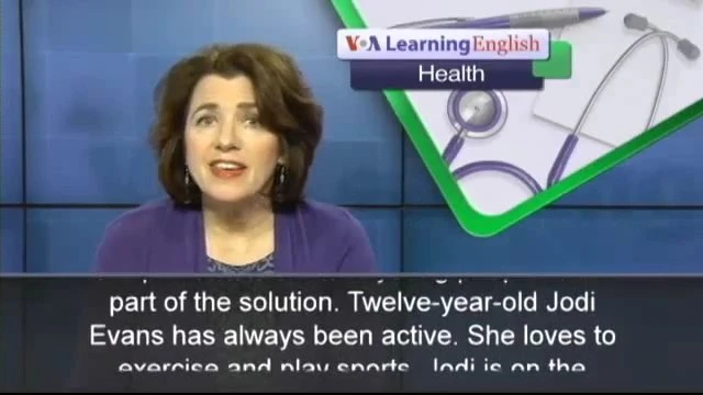 Combating Obesity, a 12-year-old Leads by Example