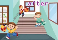 Definition und Aussprache von after