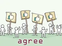 Definition & pronunciation of agree