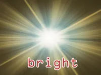 Definition und Aussprache von bright