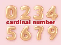 Definition & pronunciation of <strong>cardinal number</strong>