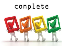 Definition und Aussprache von complete