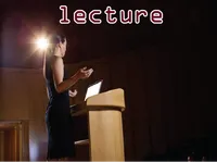 Definition und Aussprache von <strong>lecture</strong>
