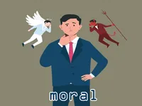 Definition & pronunciation of <strong>moral</strong>