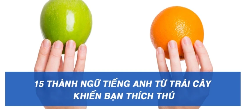 15 englische Redewendungen über Früchte, die Sie begeistern werden